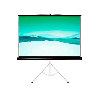 PR002916-PANTALLA KLIPX 120 PARA PROYECTOR BLANCA W/ TRIPODE