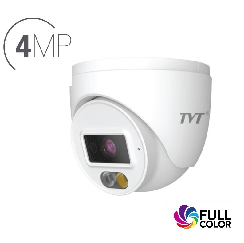 CAMARA DOMO TVT IP 4MP CON MICRO