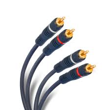 CABLE DE AUDIO 3.2 RCA/2RCA CLEAR