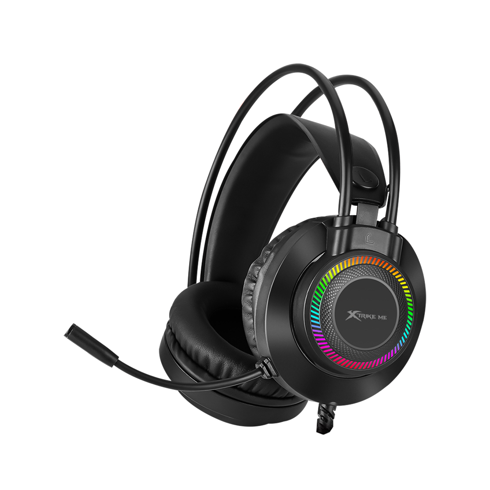 HEADSET GAMING RGB XTRIKE ME
