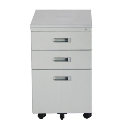 ARCHIVO GMS 3 GAVETA 9 1/2 X 11 GMS-MP-02 GRIS CON RUEDA