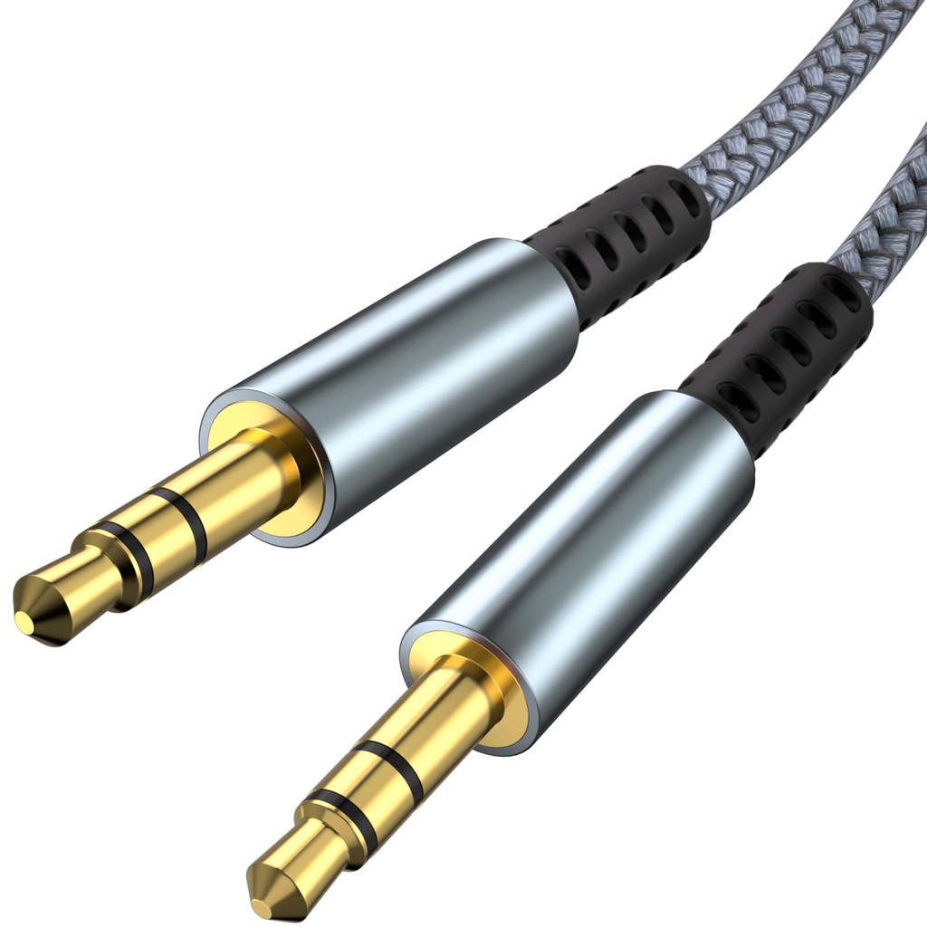 CABLE AUDIO MACHO/MACHO GRIS