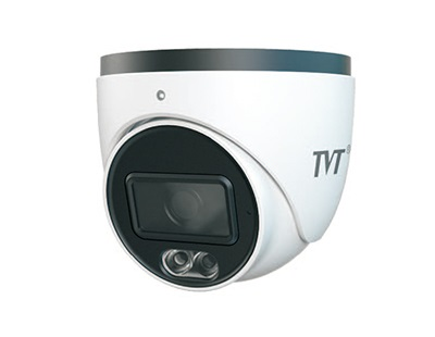 PR002013-CAMARA TVT HD 2MP DOMO FULL COLOR METAL