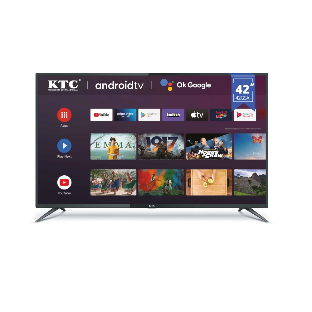 PR002223-TELEVISOR KTC 42 PULG  SMART/LED/LCD/FHD
