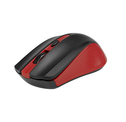 PR003310-MOUSE KLIP WIRELESS OPTICAL KURVE  RED