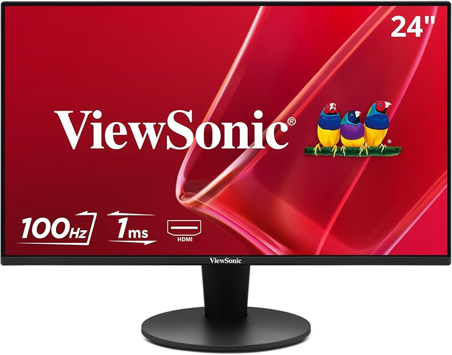PR003761-MONITOR VIEWSONYC DE 24 PULGADAS CON DISPLAYPORT/VGA/HDMI
