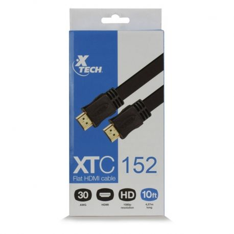 PR003889-CABLE HDMI XTECH, 10 PIES, NEGRO (XTC-152)