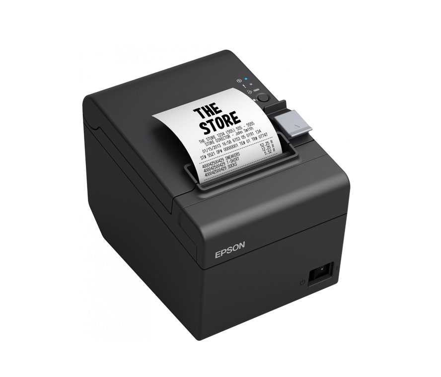 PR003947-IMPRESORA EPSON TERMICA TM-T20III-001/TM T20II TRS-232/USB, NEGRO, TPV, IMPRESORA DE RECIBOS