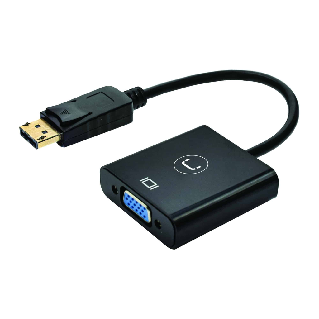ADAPTADOR DISPLAYPORT MACHO A VGA UNNO/JAMA TECH/TREKER