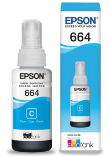 TINTA EPSON 664 ORIGINAL AZUL
