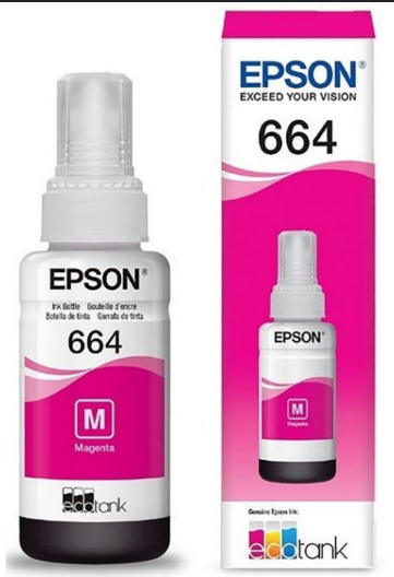TINTA EPSON 664 GENERICA ROJA