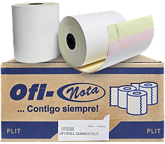 PR005657-ROLLO DE PAPEL 3 PULGADAS Y 3 PARTES