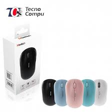 MOUSE MEETION INALAMBRICO USB AZUL,ROSADO,BLANCO 2.4GHz BATERIA AA