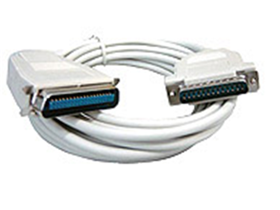 PR006561-CABLE PARALELO AGILER DB25/CN36, 6 PIES, BLANCO.