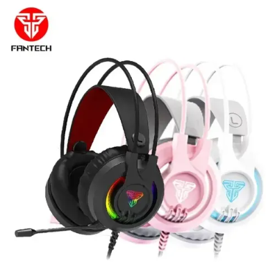 AUDIFONO FANTECH HG20 GAMING C/MICROFONO BLANCO/NEGRO