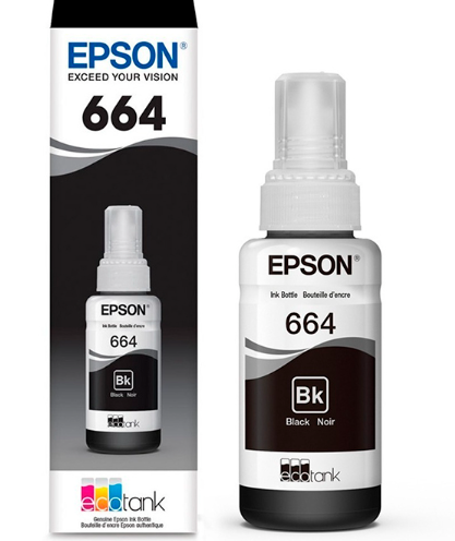 TINTA EPSON 664 ORIGINAL NEGRA