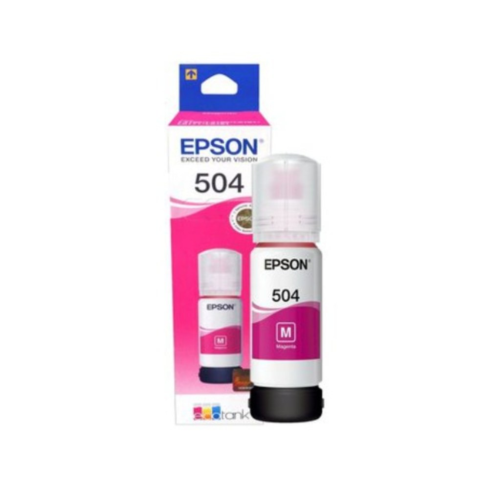TINTA EPSON 504 ORIGINAL ROJA