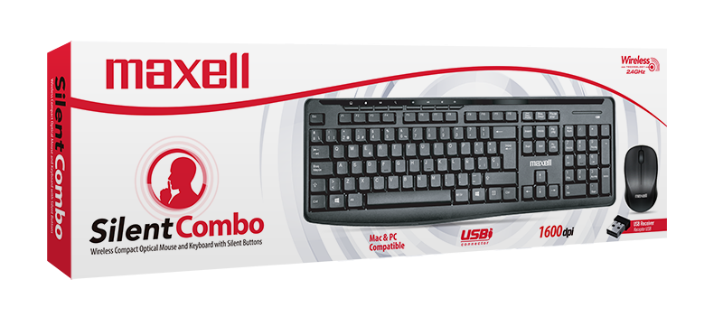 TECLADO/MOUSE MAXELL WKCB-10 WIRELES