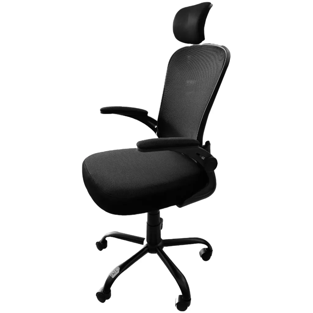SILLA XCON SEMI-EJECUTIVO (MOD. XCONC329) NEGRA, MALLA, BRAZOS, PESO MAX. 250lb