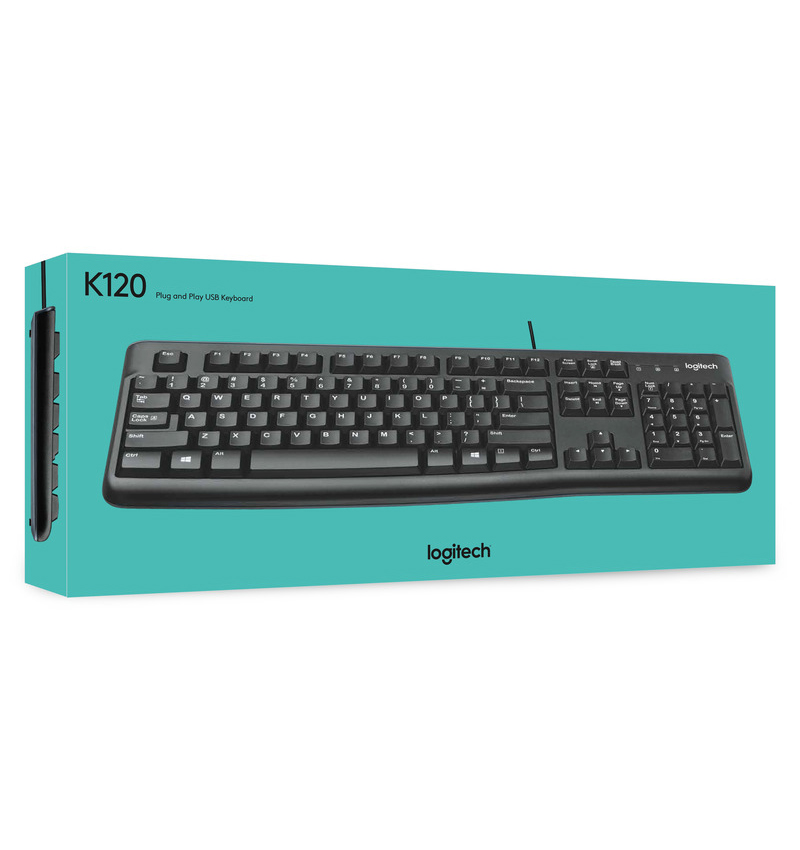 PR007229-TECLADO LOGITECH  K120 USB