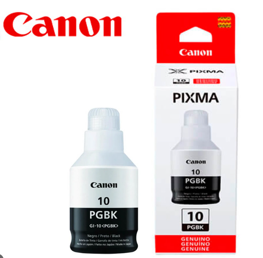 BOTELLA DE TINTA CANON GI-10 BLACK/NEGRA