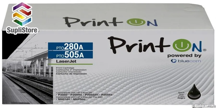 PR007423-TONER PRINTON COMPATIBLE CON HP CE505A (05A) CF280A (80A)