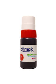 PR007732-TINTA P/SELLO T/GOTERO ROJA 50ML OFIMAK