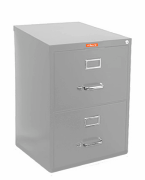 ARCHIVO GMS 2 GAVETA 9 1/2 X 13 GMS-FC-0 02-2D GRIS