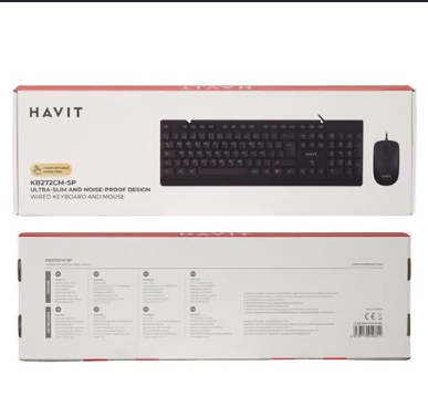 COMBO HAVIT MOUSE + TECLADO USB