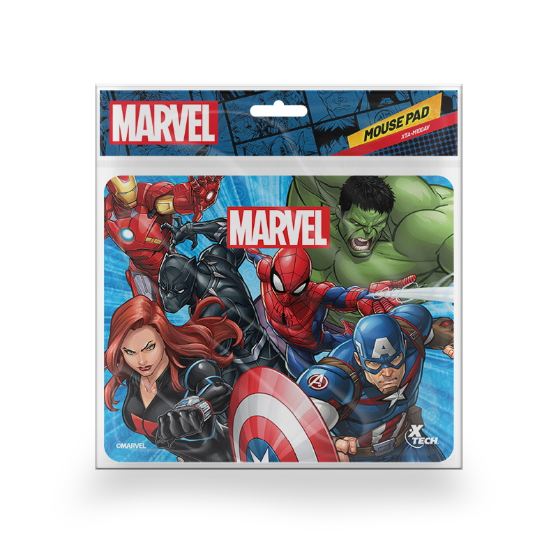 PR008903-MOUSE PAD XTECH MARVEL AVENGERS, XTA-M100AV