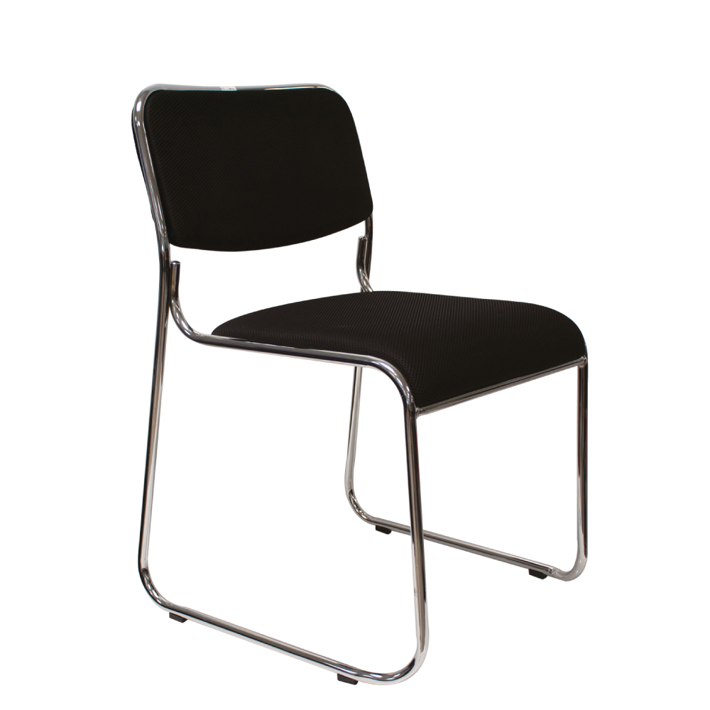 SILLA DE ESPERA STARKEN BLACK (C-114W) (SIL916)
