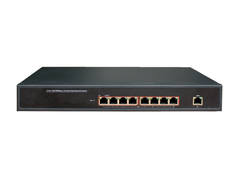 PR009231-SWITCH HANWHA TECHWIN POE+SWT-P-81-240