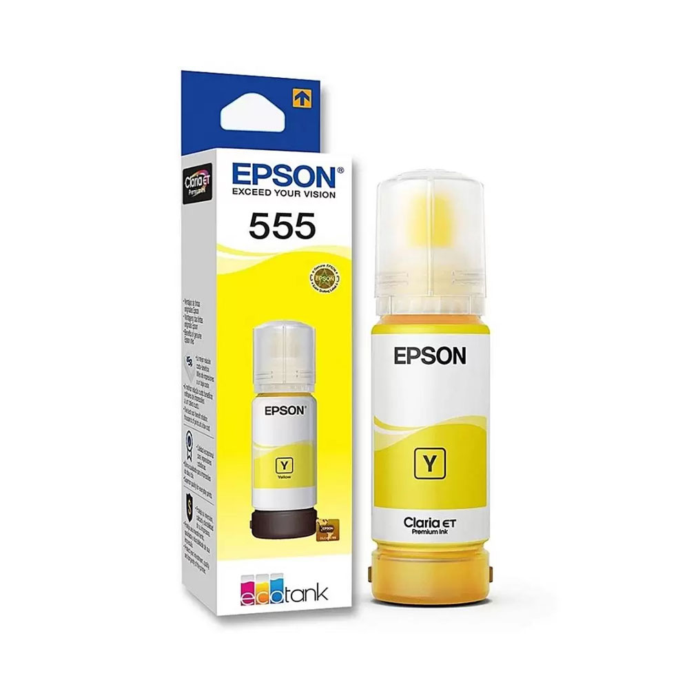 PR009279-TINTA 555 EPSON PARA L8180/L8160 AMARILLA
