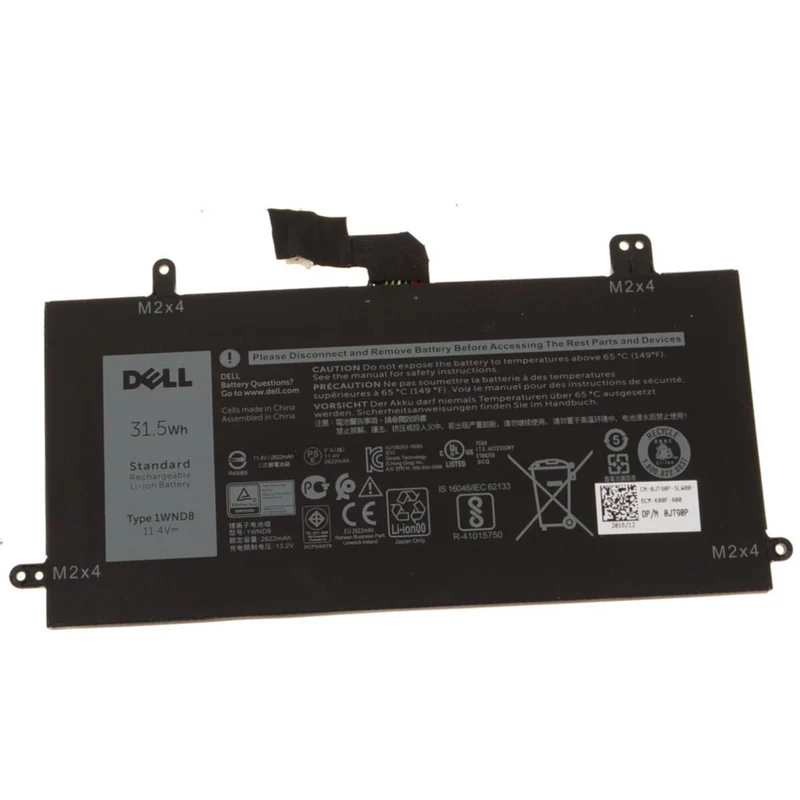 BATERIA DELL LAPTOP 5285 5290 2 EN 1 BATERÍA 31.5WH LATITUDE 12 11.4V