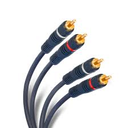 CABLE DE AUDIO 3.2 RCA/2RCA CLEAR