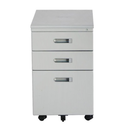 ARCHIVO GMS 3 GAVETA 9 1/2 X 11 GMS-MP-02 GRIS CON RUEDA