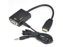 ADAPTADOR HDMI A VGA + AUX