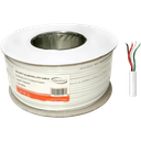 CABLE 22/4 SOLIDO(DM0525-2 076-159) 500FT 150M BORDE BLANCO 22AWG