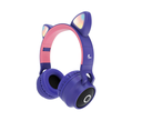 PR000900-AUDIFONO CON MICROFONO XTECH HERA, BLUETOOTH 5.0, RANURA MICROSD, BATERIA RECARGABLE. HASTA 4 HORAS DE REPRODUCCION, MORADO / ROSADO (XTH-650)