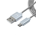 PR002528-CABLE MICRO USB ACERO INOX 3FT UNNO