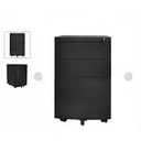 PR003169-ARCHIVO STAKEN HM-518A 3 GAVETAS NEGRO