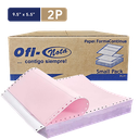 PR004684-PAPEL CONTINUO 9 1/2 X 5 1/2 2 PARTES NC