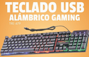 TECLADO GAMING TREKER USB TRE-679 USB