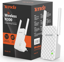 REPETIDOR WIRELESS TENDA N300, 2.4GHZ/300MBPS, 2 X 3DBI EXTERNO NO DESMONTABLE, IEEE802.11B,IEEE 802.11G, IEEE 802.11N,