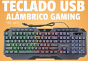 TECLADO GAMING TREKER USB TRE-664 USB