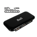 PR006423-HUB KLIPX SLIM 4PRT USB NEGRO (KUH-190B)
