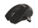 MOUSE WIRELESS KLIPX VORTEX 6 BOTONES 2.4 GHZ, ERGONOMICO, NEGRO (KMW-355BK)