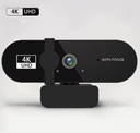 WEBCAM 4K ULTRA HD CON MICROFONO INCORPORADO Y CUBIERTA DE PRIVACIDAD