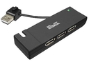 PR007228-HUB KLIPX PORTABLE USB MINI 4 PUERTOS BLACK NW211KLX07