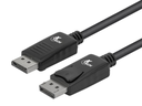 PR008014-CABLE DISPLAYPORT A DISPLAYPORT 6FT NEGRO JAMATECH